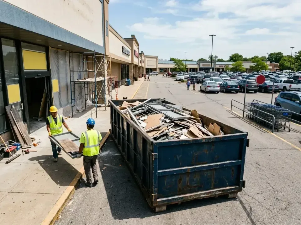retail-store-renovation-debris-003 — frequently asked questions, Roll-off Dumpster Rentals in Ironton, OH
